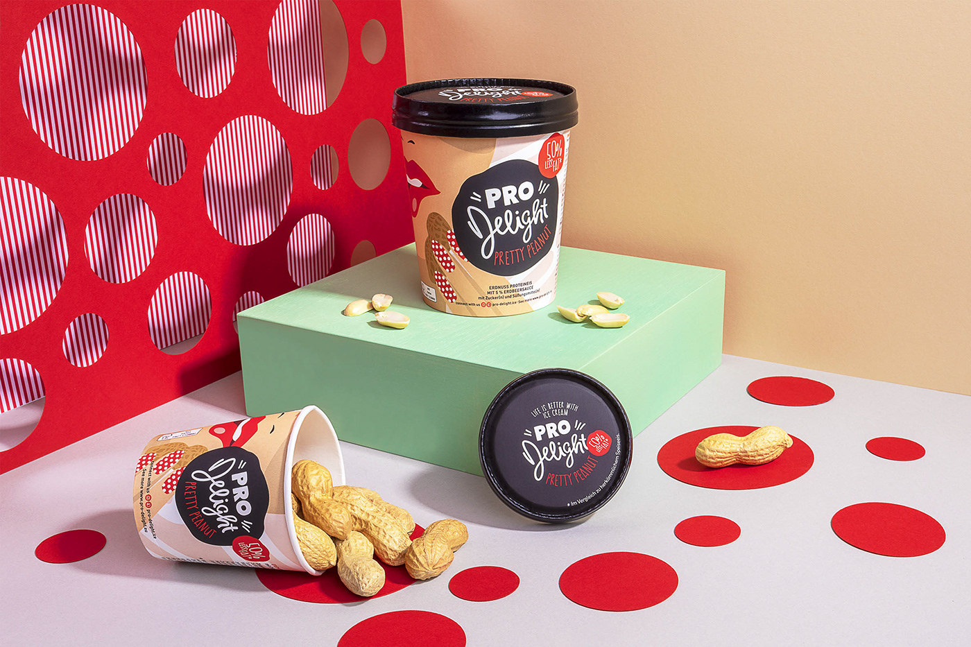 German Pro Delight Ice Cream Brand and Packaging Design World Brand